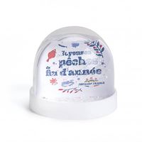 CUPOLA CON NEVE E GLITTER